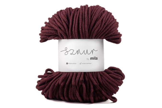 Sznur 3 mm-es zsinórfonal, P21, bordó
