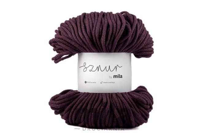 Sznur 3 mm-es zsinórfonal, P23, padlizsán