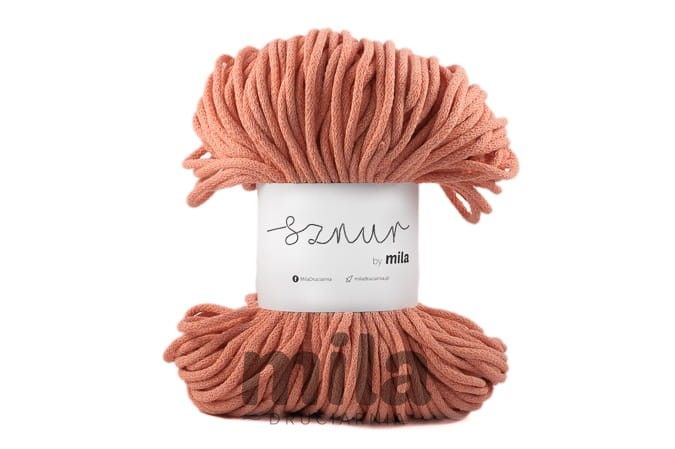 Sznur 3 mm-es zsinórfonal, P33, sötét lazacszínű