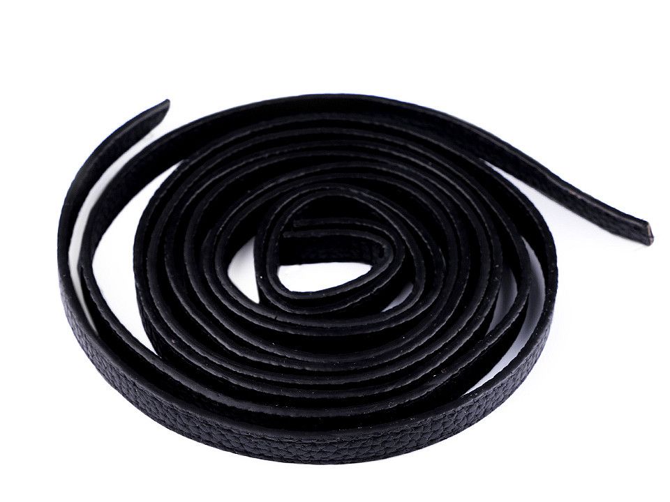 Curea pentru mânere / toarte geantă, 10 mm, negru