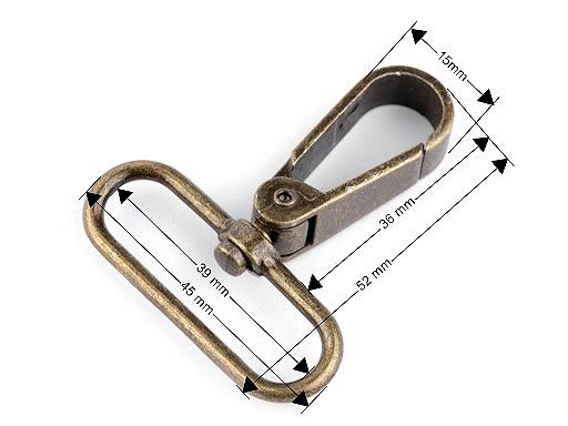 Carabină rotativă, 39 mm, nichel