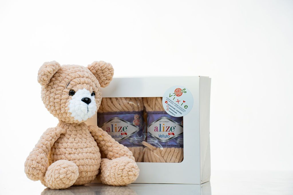 Box "do it yourself" ursuleț, mustar, limba română