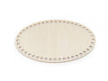 Fund oval pentru coșuri tricotate 15x25 cm