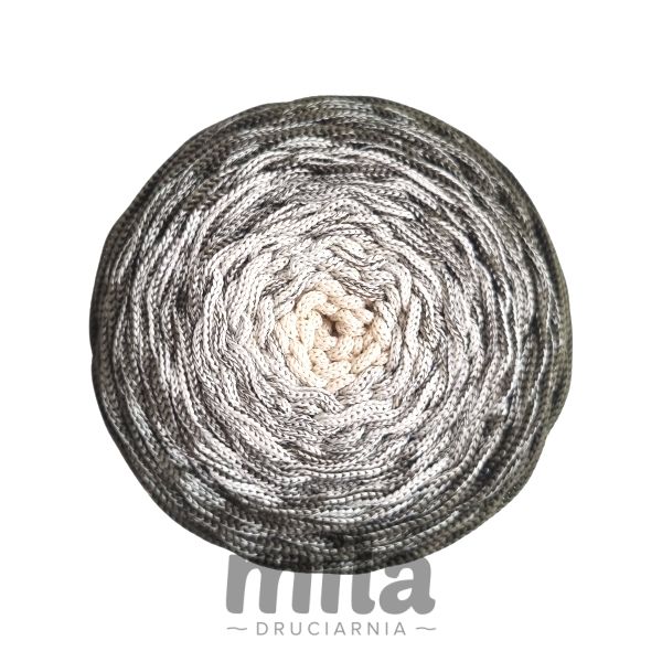 Sznur de poliester OMBRE 3 mm, 300 m, OM24 bej deschis/kaki