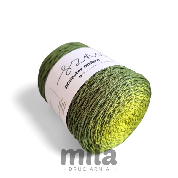 Sznur de poliester OMBRE 3 mm, 300 m, OM31 lime/verde