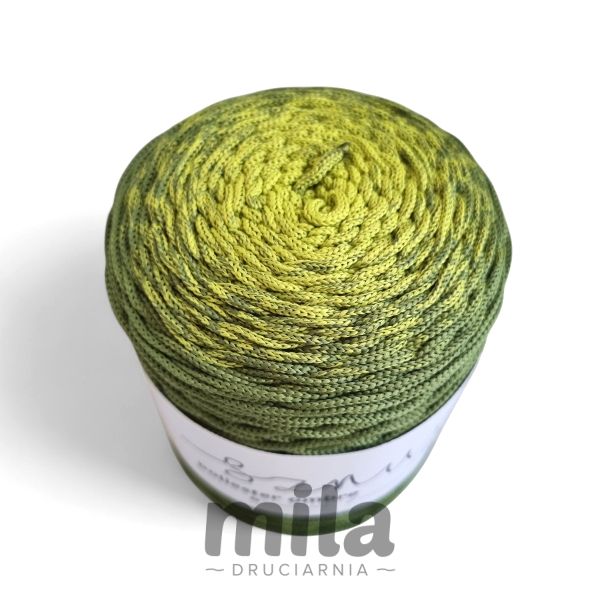 Sznur de poliester OMBRE 3 mm, 300 m, OM31 lime/verde