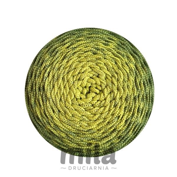 Sznur de poliester OMBRE 3 mm, 300 m, OM31 lime/verde