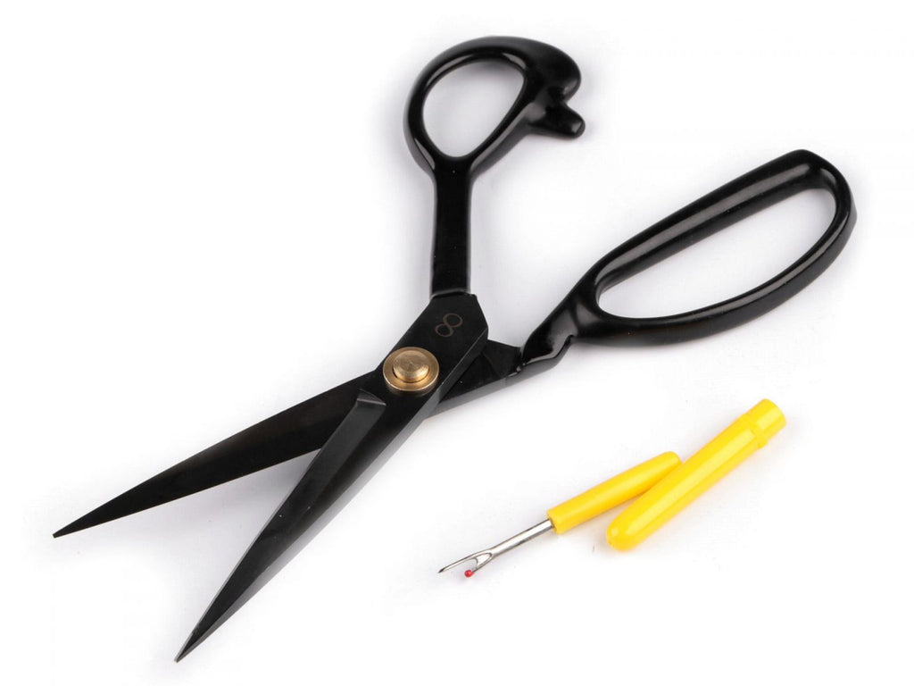 Foarfece de croitor, lungime 23 cm, cu descusator