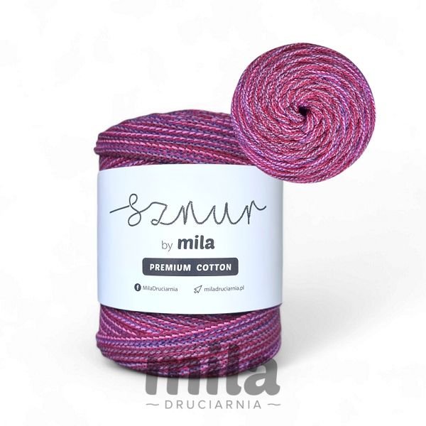 Snur 5 mm BUMBAC PREMIUM, 100m, PCM121 MIX FRUCTE DE PĂDURE