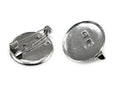 Kitűző alap lemezzel, 18 mm, 50 db/készlet, 40% kedvezmény