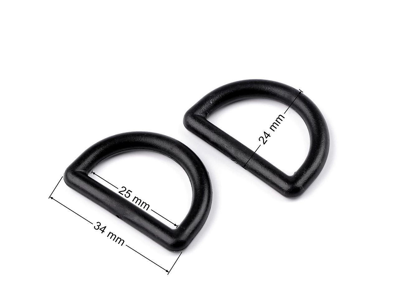 Inel din plastic tip D lățime de 25 mm, pachet 50 buc, reducere 60%