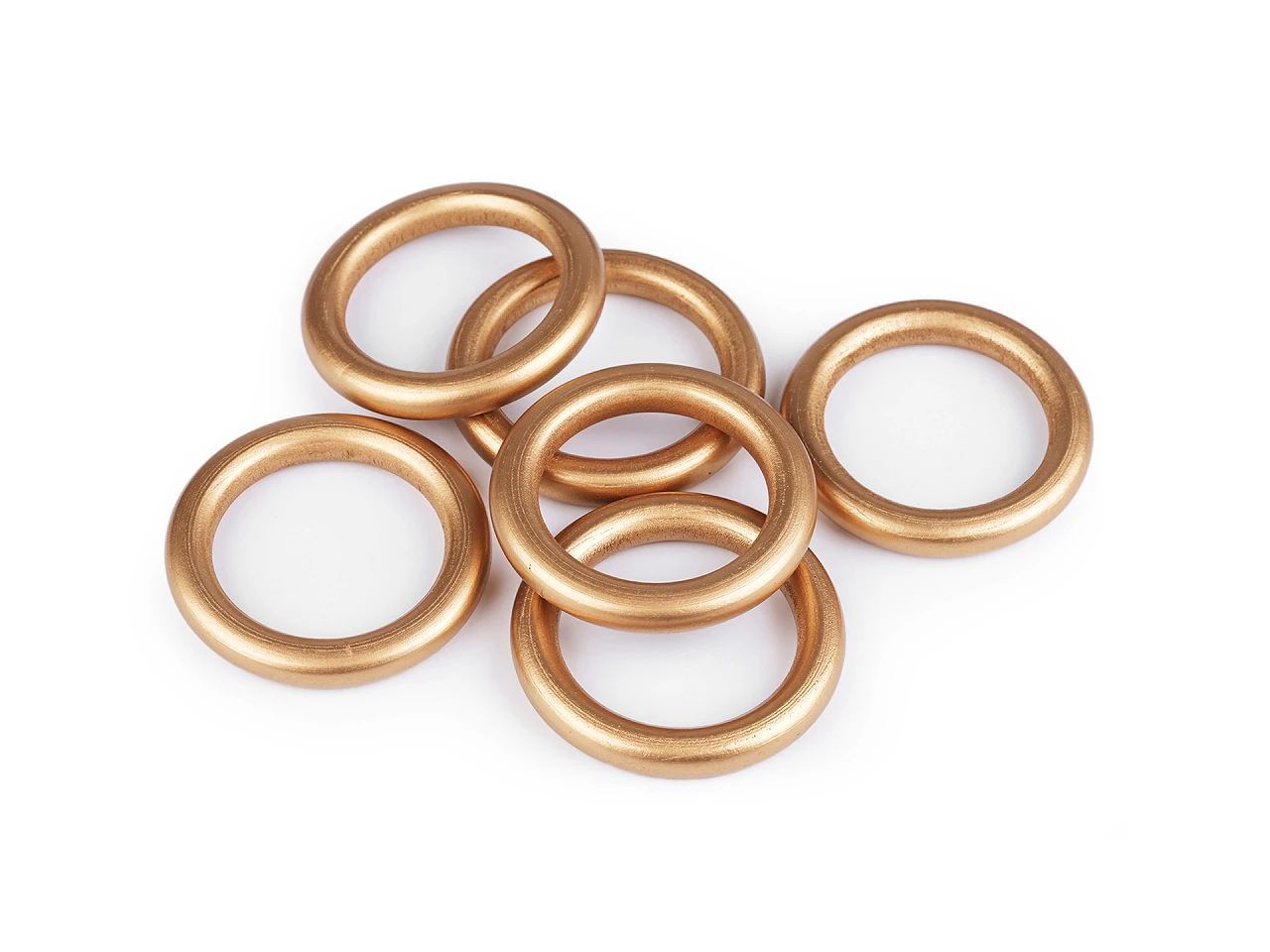 Színes fakeretek 50 mm, arany, 14 db-os csomag, 40% kedvezmény