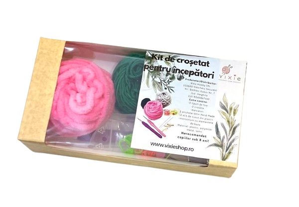 Kit de croșetat pentru începători