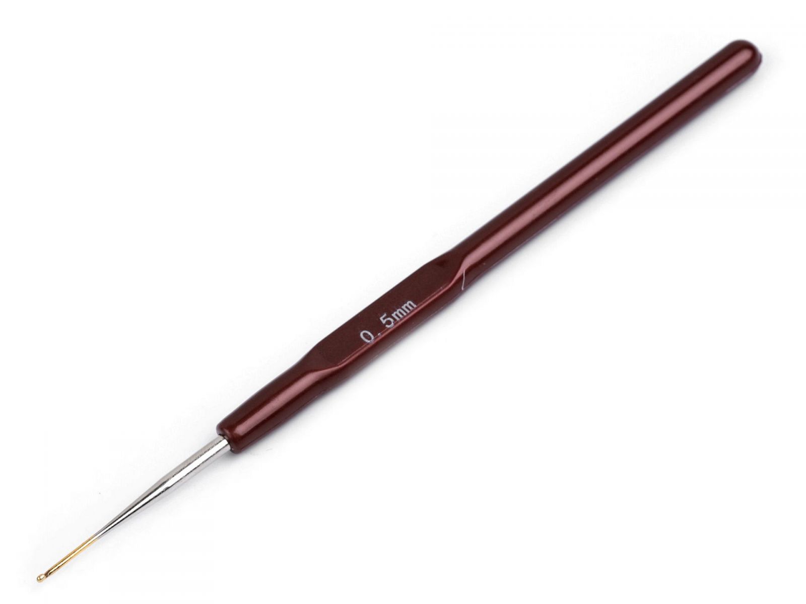 Croșete cu vârf aurit 0,5 mm