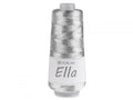 Fir de tricotat metalic Ella 200 g, argintiu