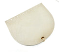 Clapeta geanta cu inchizatoare magnetica, piele ecologica, 20x17 cm- auriu cu sclipici-aur