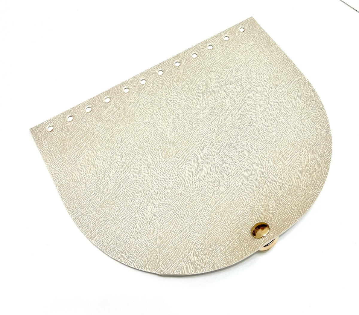 Clapeta geanta cu inchizatoare magnetica, piele ecologica, 20x17 cm- auriu cu sclipici-aur