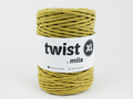Sznur Twist XL, 5 mm sodrott zsinór, arany kiwi