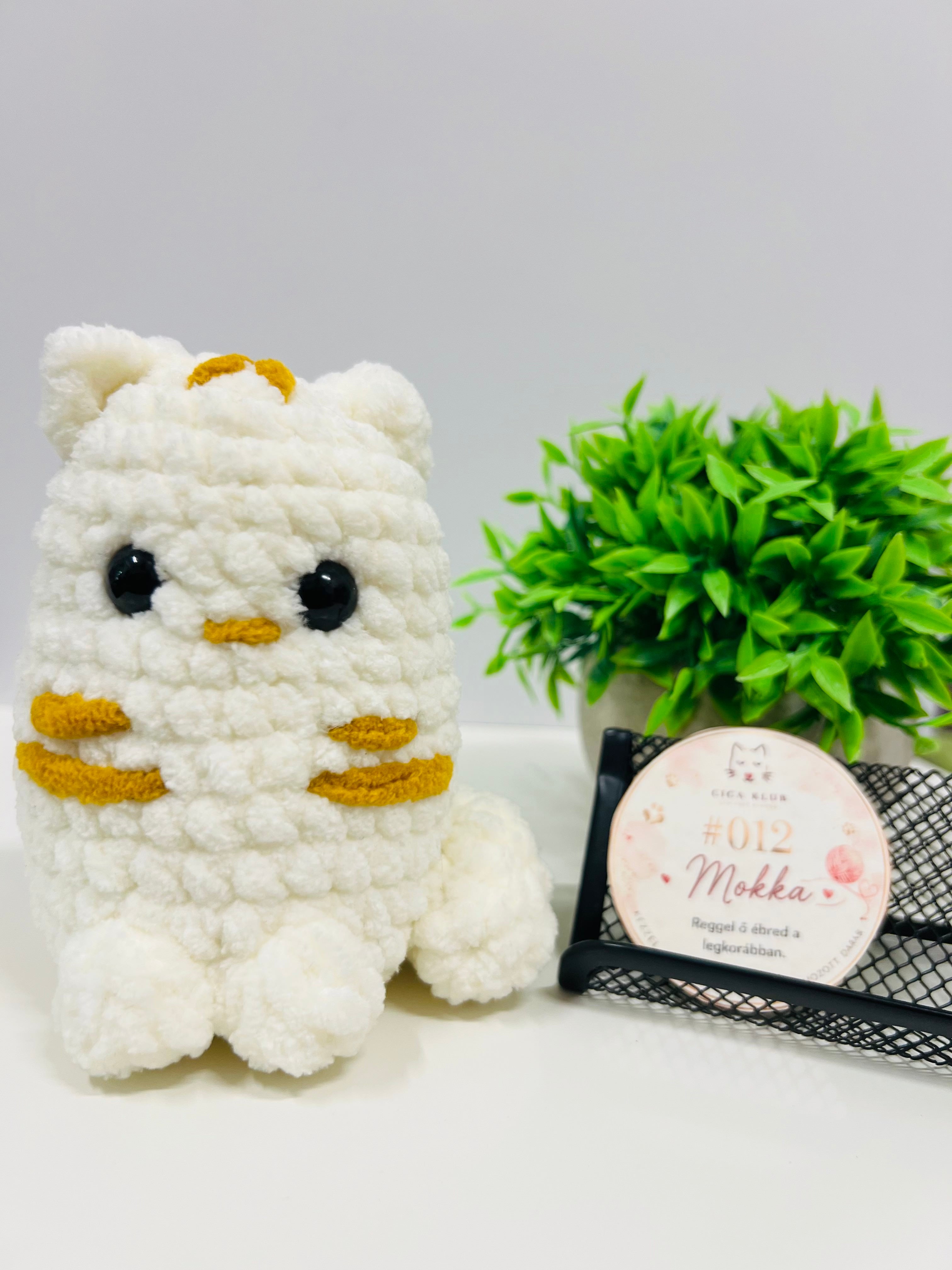 Figurina crosetat pisicuta Mokka #012